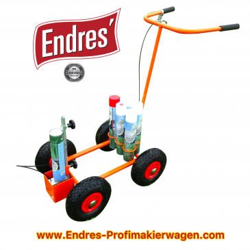 Endres Profi-4Rad Sportplatz / Athleticspraymarkierwagen (eigene Herstellung) Art-Nr.5085. Auf Lager